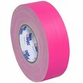 Bsc Preferred 2'' x 50 yds. Fluorescent Pink Tape Logic 11 Mil Gaffers Tape, 24PK S-12208FP